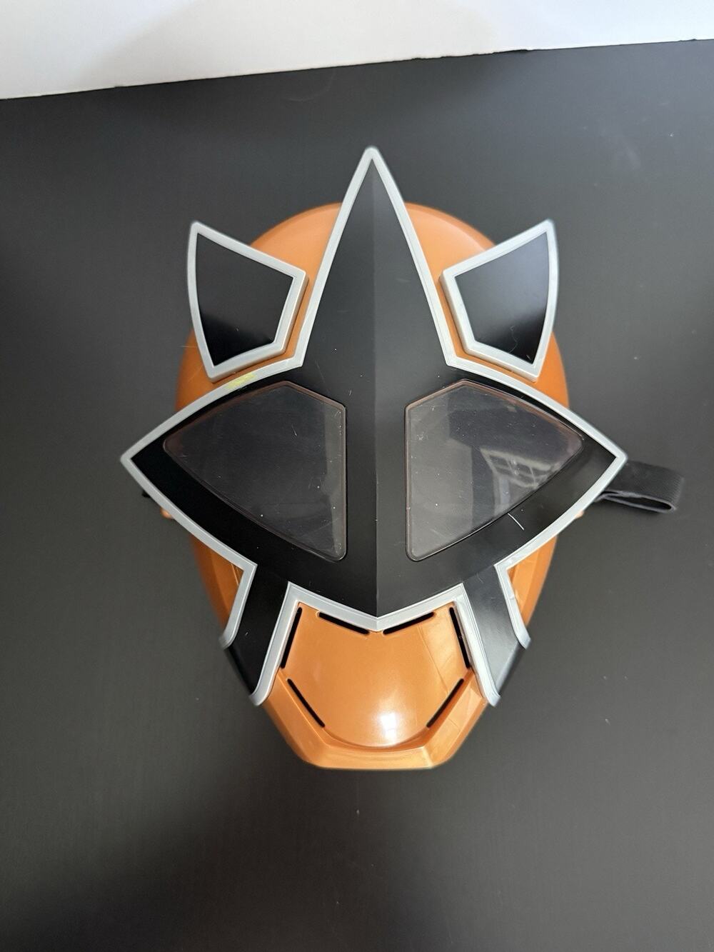 Power Rangers Samurai Gold Ranger Mask Bandai 2011 Adult Costume Halloween